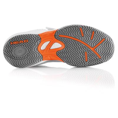 Head Kids Laser Velcro Junior Tennis Shoes - White/Orange - main image
